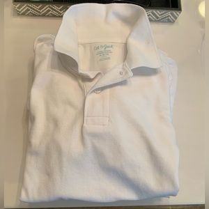 Boys Set of five white shirt sleeve school uniform polos. Cat & Jack & old navy